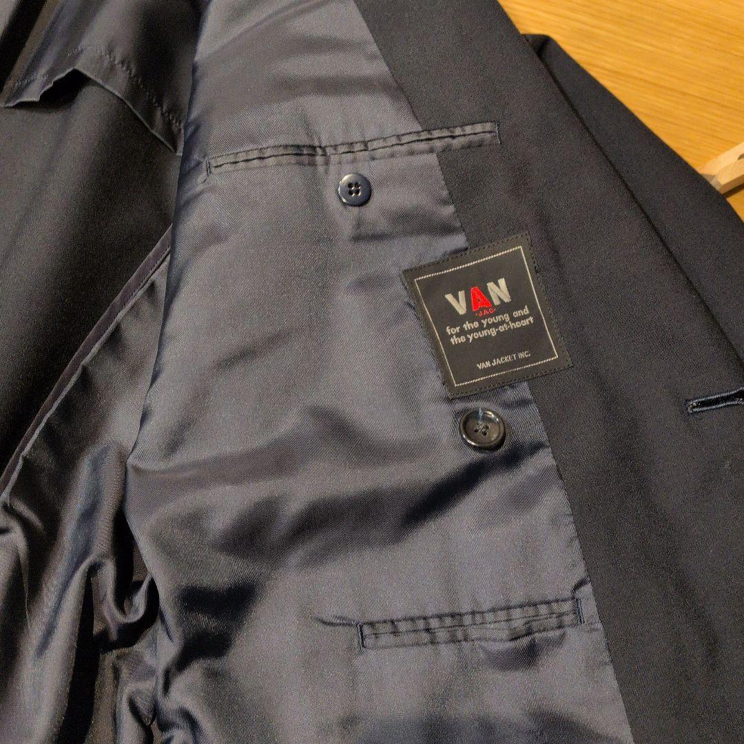 VAN JACKET テーラドジャケット 紺ブレ ダブル 金ボタン アイビー