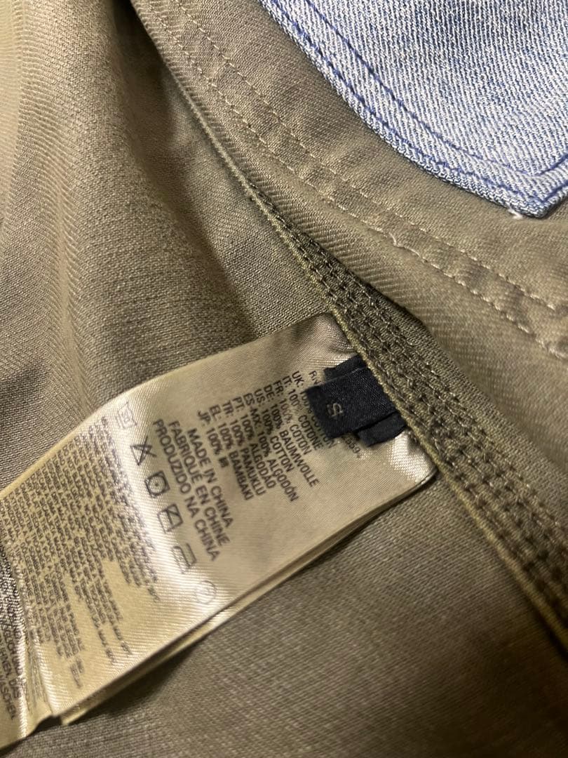 DIESEL デニムドッキングモッズコート