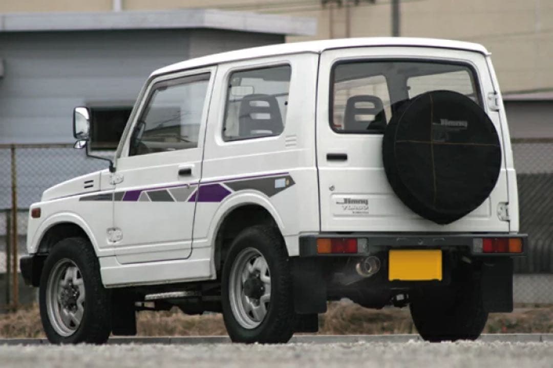 専用Bluefinスズキ ジムニー JA11 SUS 砲弾マフラー