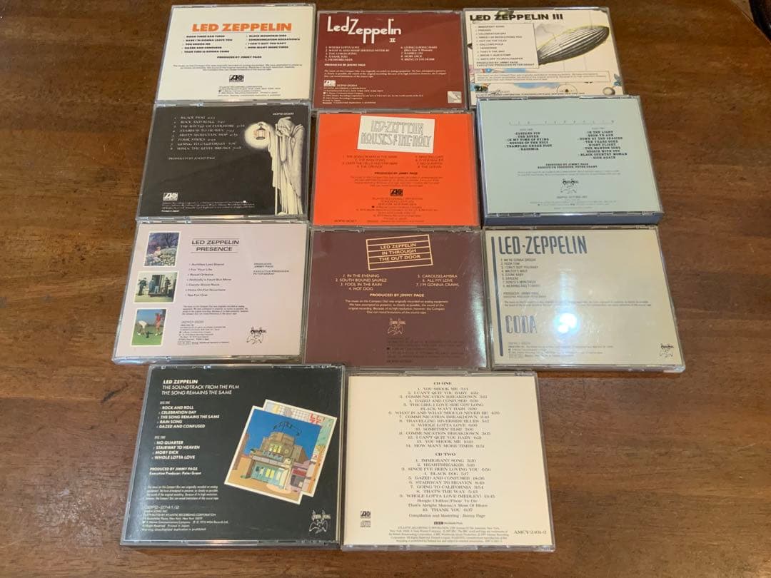 Led Zeppelin レッド・ツェッペリン ★ 11作品　13CD