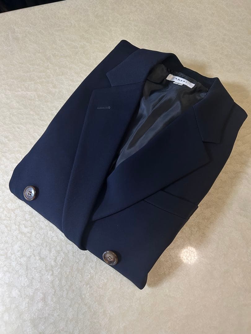美品★ CLASSIC MINIMAL TAILORED JACKET