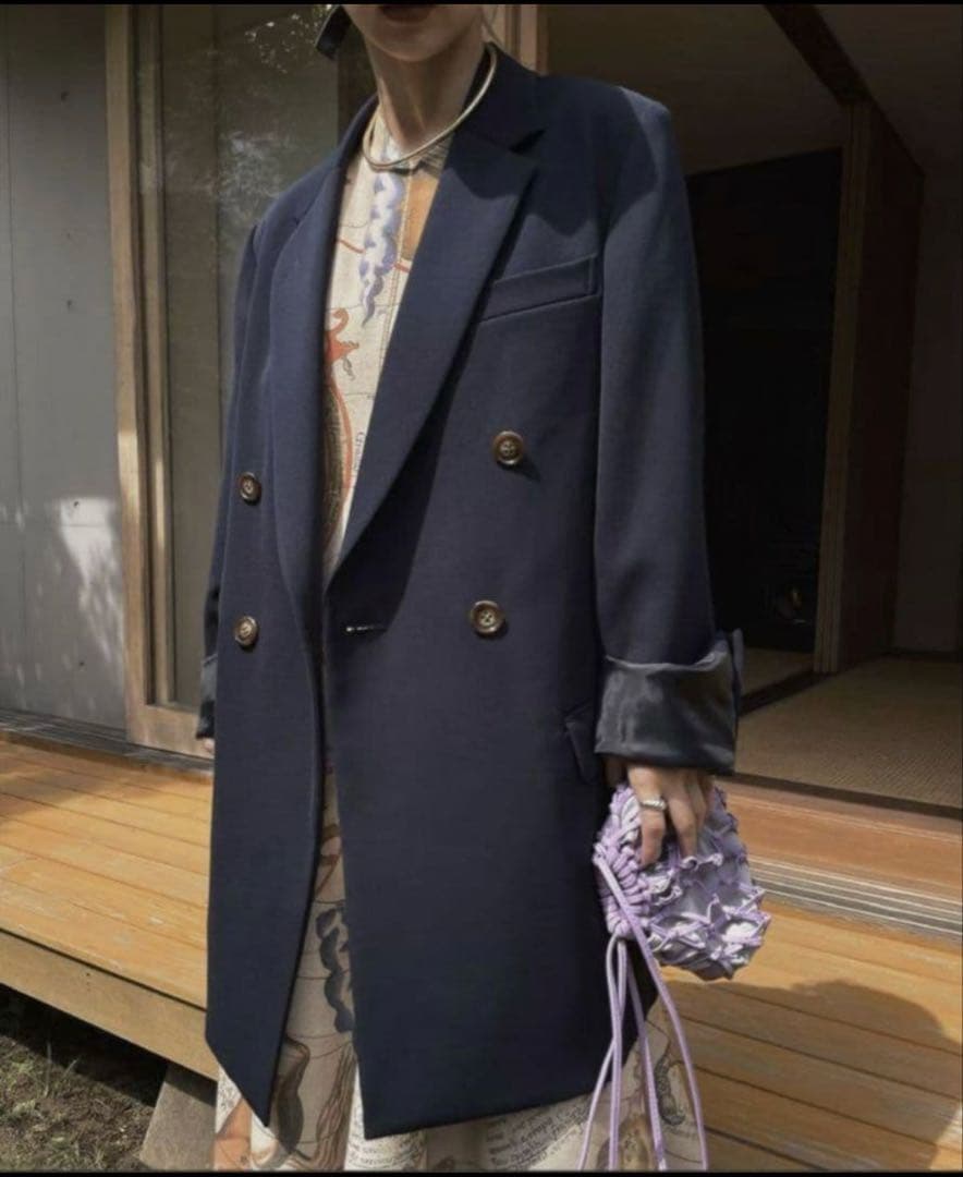 美品★ CLASSIC MINIMAL TAILORED JACKET