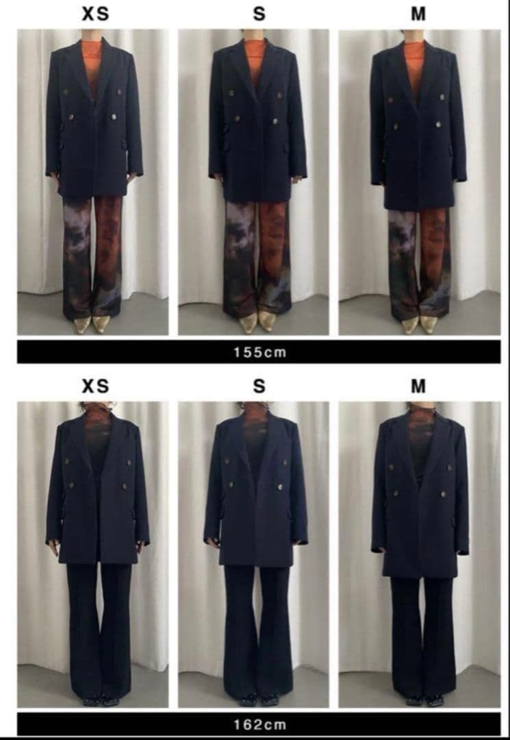 美品★ CLASSIC MINIMAL TAILORED JACKET