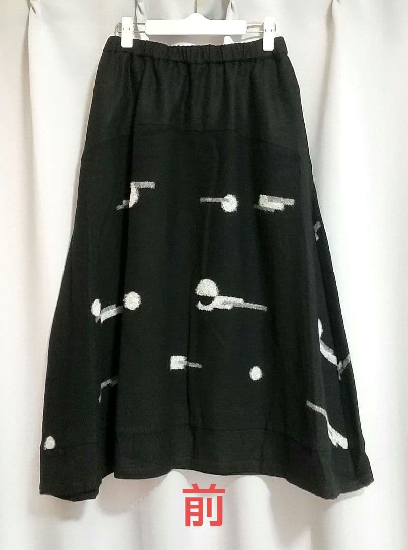 CRESCENT ニットスカート ブラック M