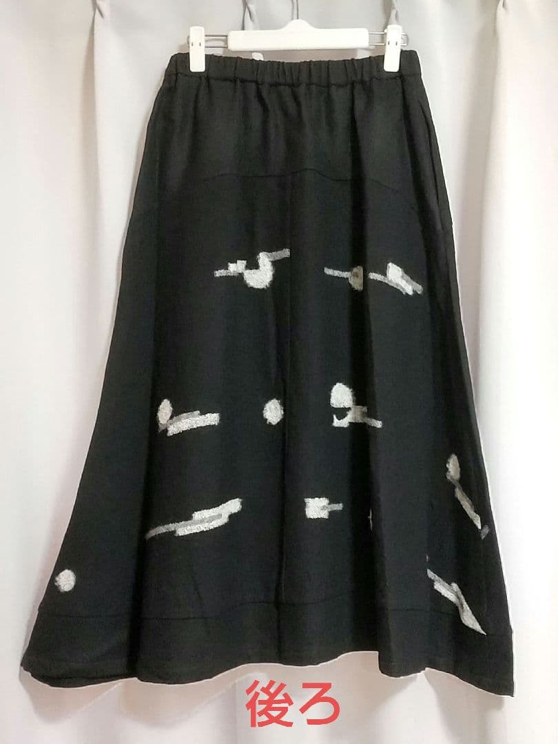 CRESCENT ニットスカート ブラック M