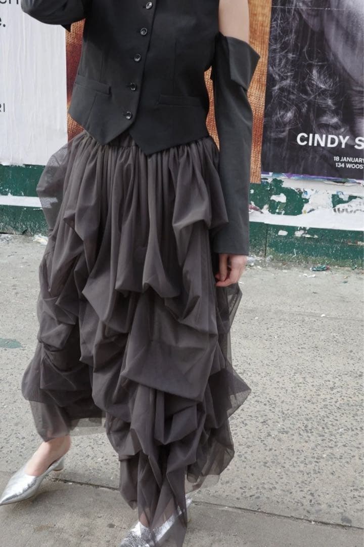 【jpwtg】THE TOÉ Iris Tulle Skirt