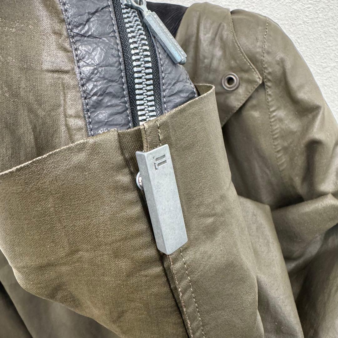 【激レア】BALENCIAGA バレンシアガ ナイロン×レザー フードジャケット