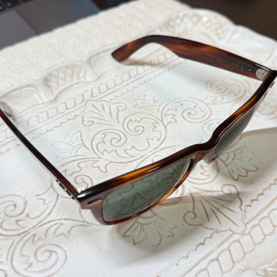 Ray Ban レイバン ブラウンプラスチックフレームグリーンレンズ サングラス