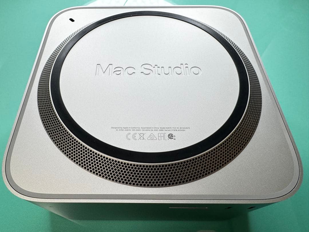 ② Mac Studio M1 Max 64GB 2TB 32GPU 美品 箱付