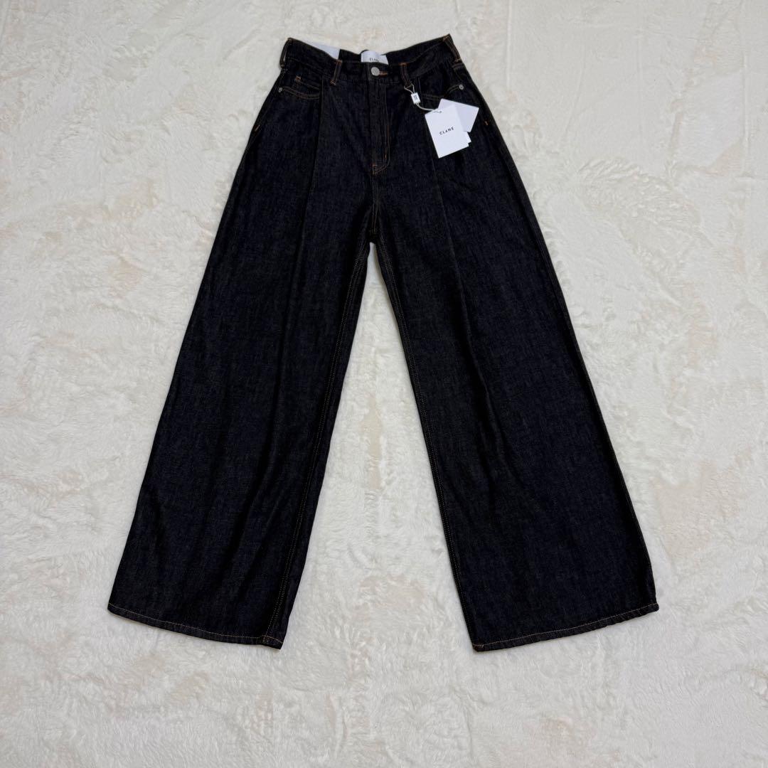 【新品未使用】 広瀬すず×CLANE デニム ライトブラック サイズ1