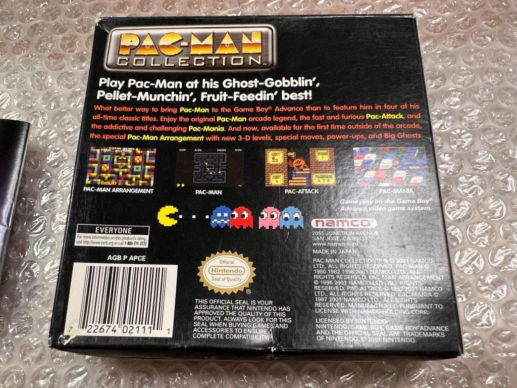 GBA 北米版 Pac Man Collection 中古 完品 状態画像参照