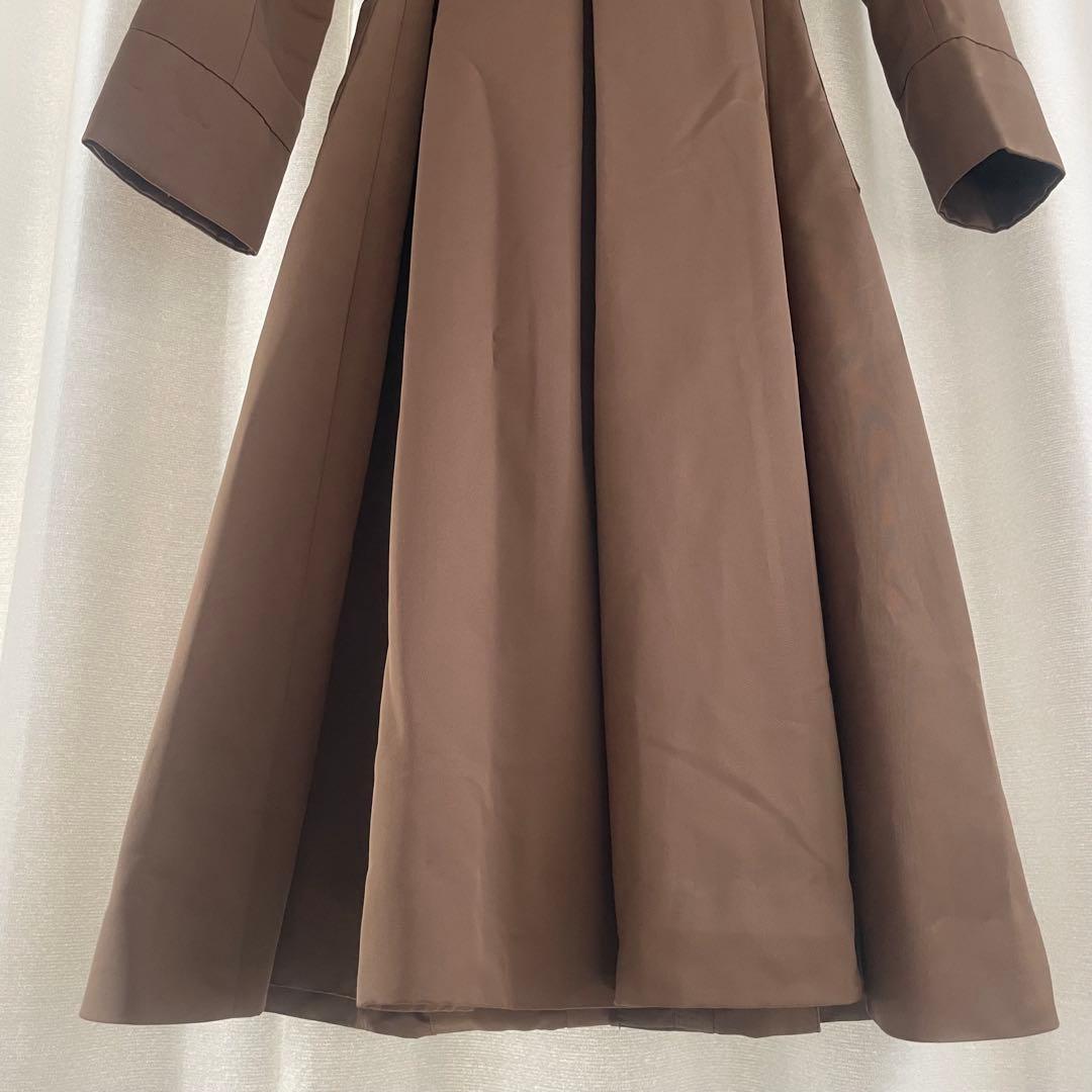 ルイルエブティック 2wayフードロングトレンチコート 撥水加工　S