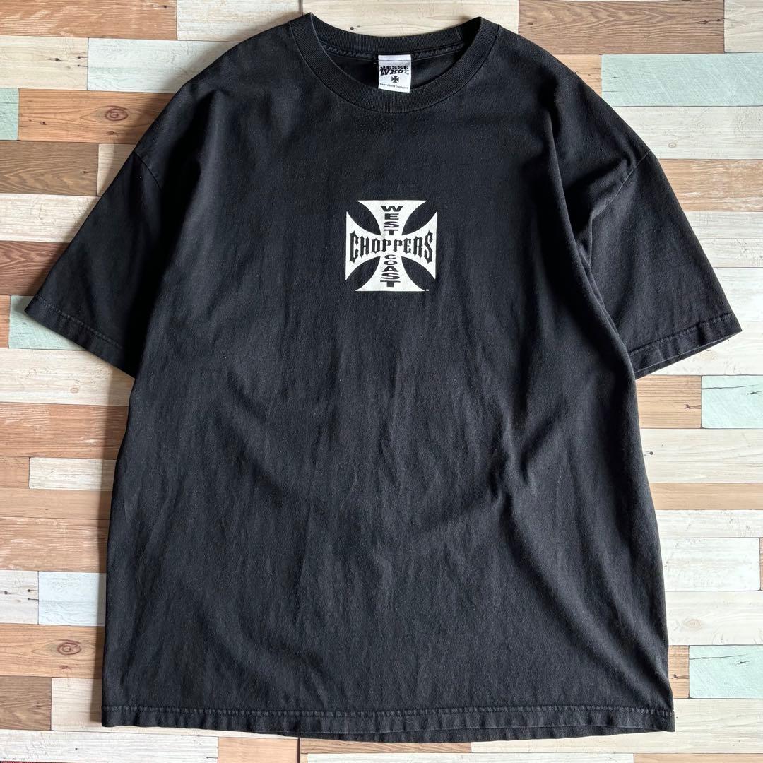 90s 00s West Coast Choppers プリントTシャツ XL