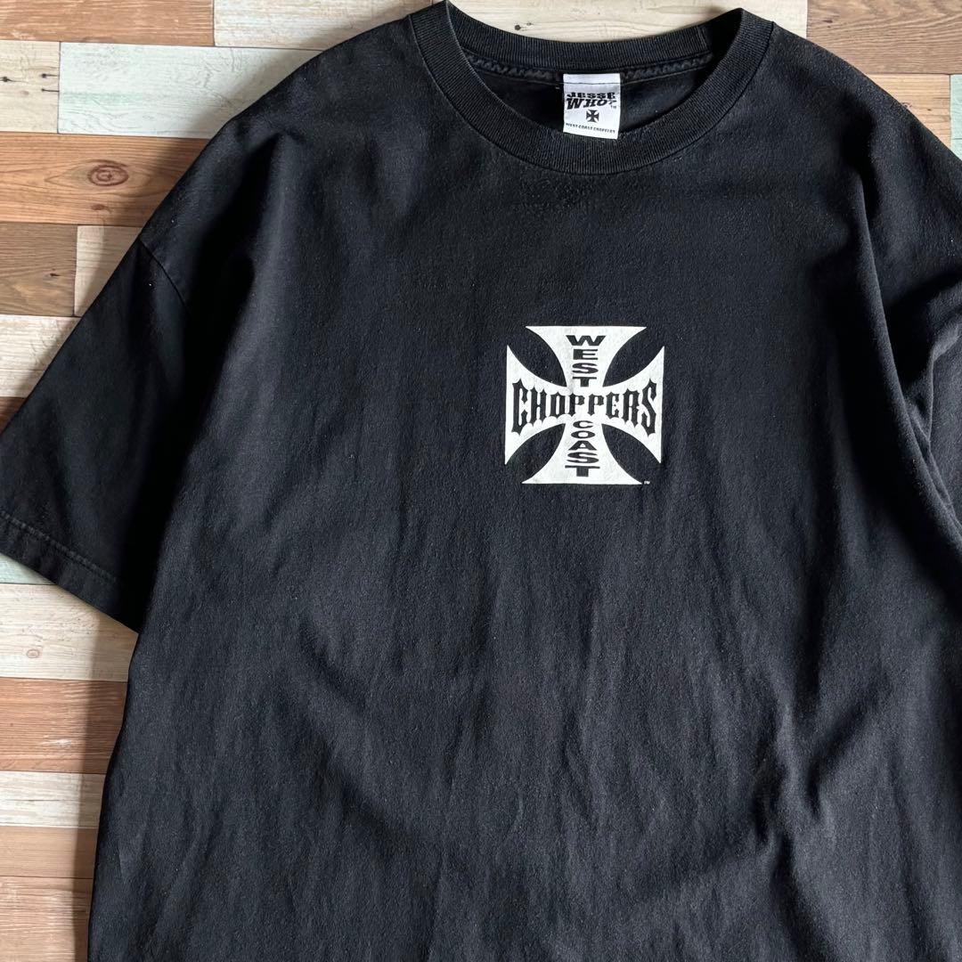 90s 00s West Coast Choppers プリントTシャツ XL