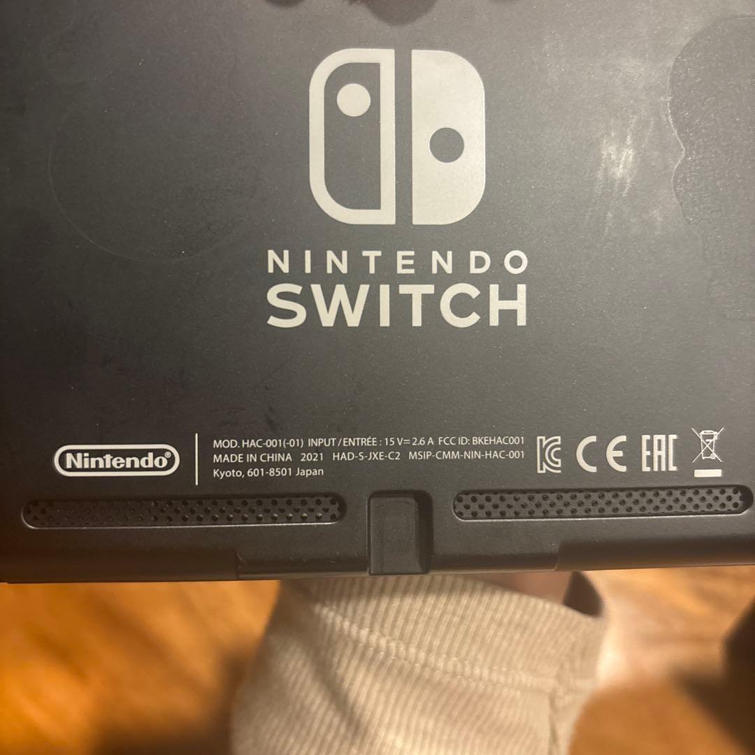 2021 Nintendo Switch 本体 ブラック ACアダプター付き