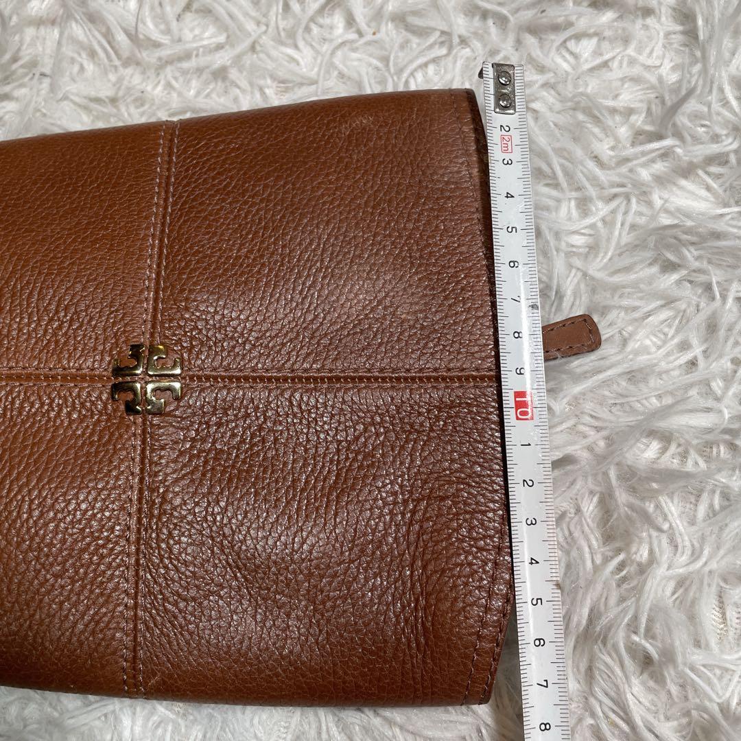 美品　トリーバーチ　ロングブーツ　シボ革　ブラウン　茶色　22.5cm