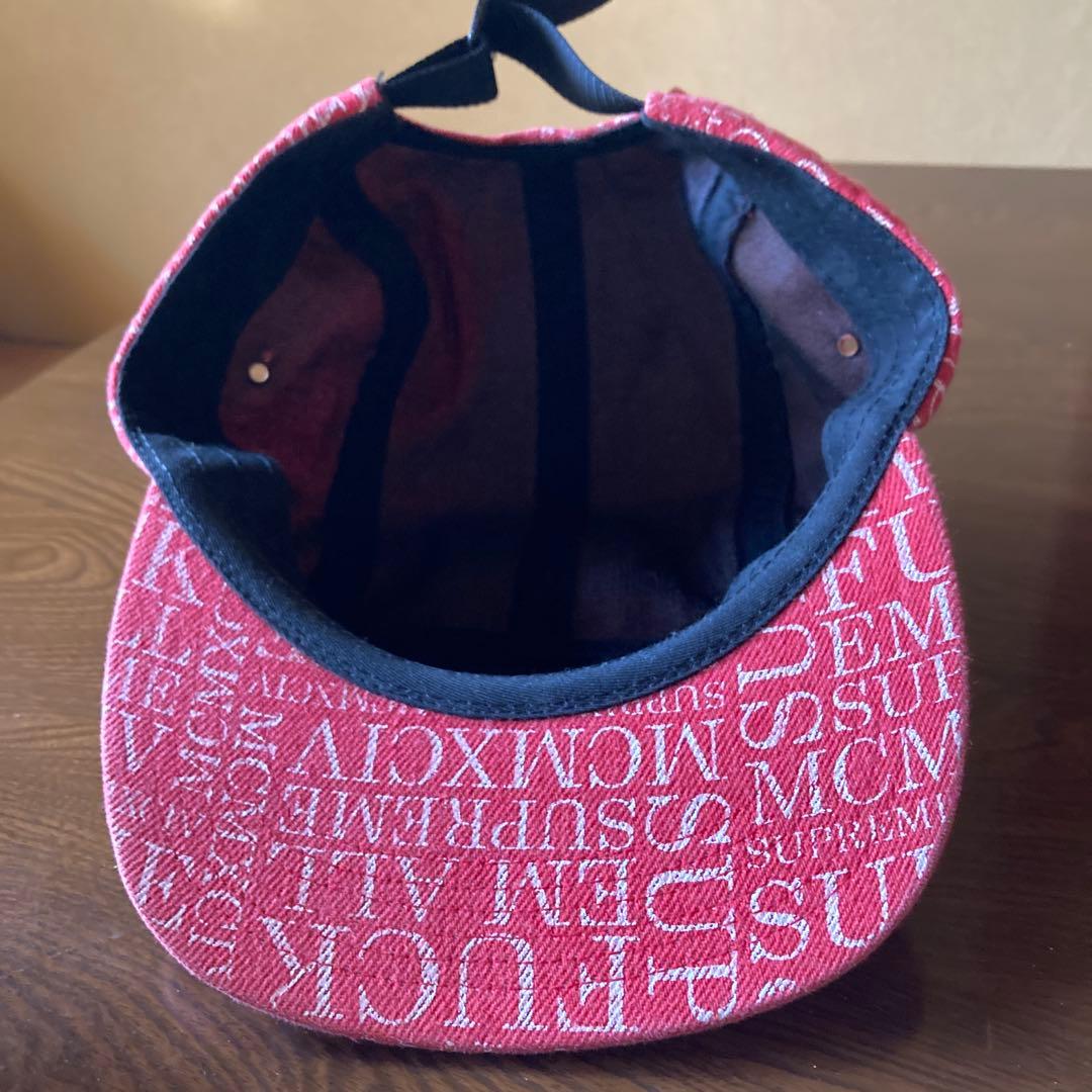 値下げ　Supreme Fuck ' Em All Denim Camp Cap