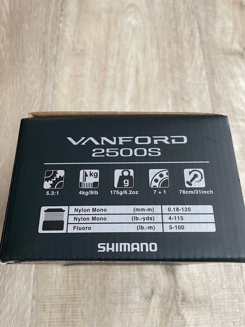 m*A様 SHIMANO 20VANFORD 2500S スピニングリールUSE