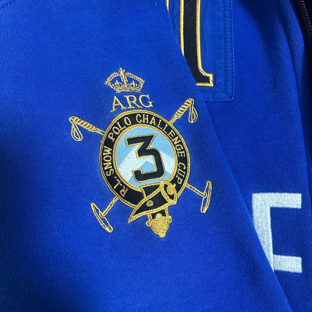 00s Polo Ralph Lauren トラックジャケット アルゼンチン 青