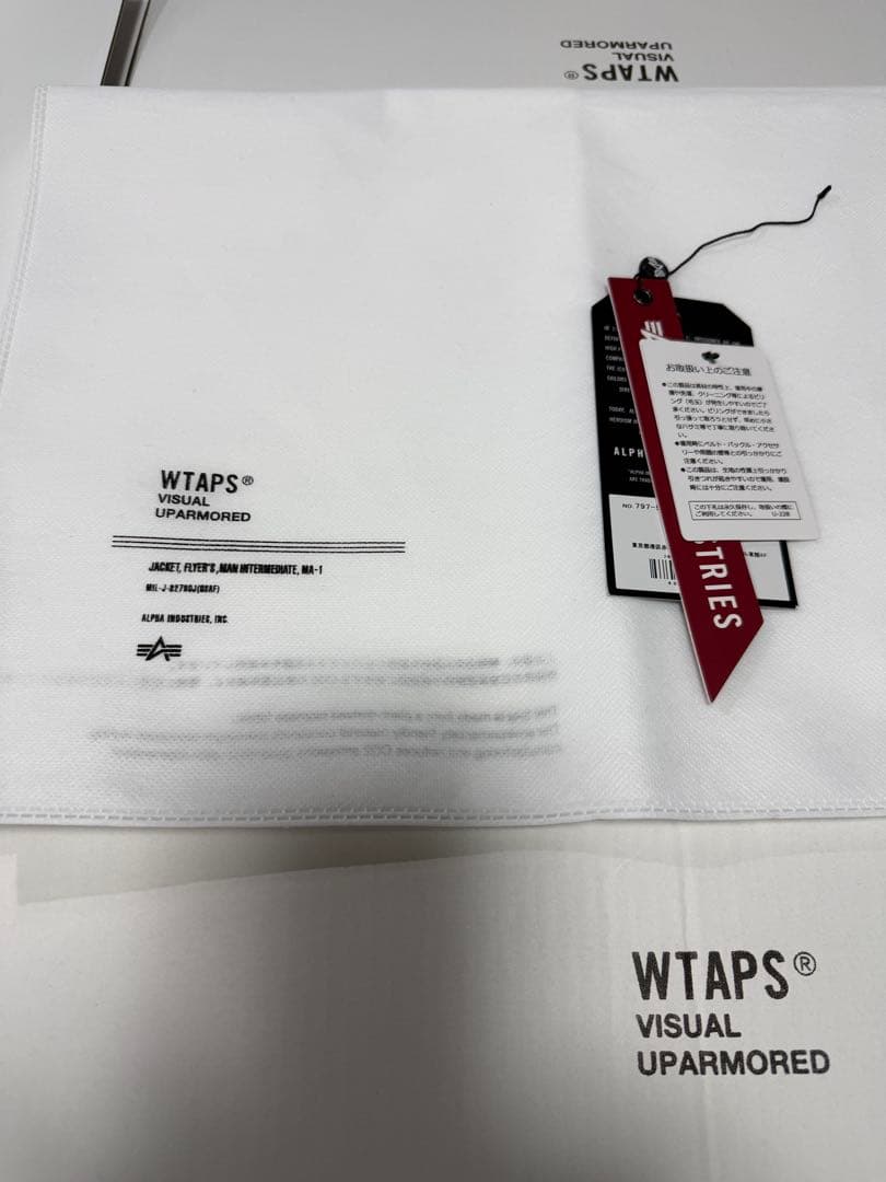 ジャケット・アウター wtaps ma-1 252USALD-JKM01S