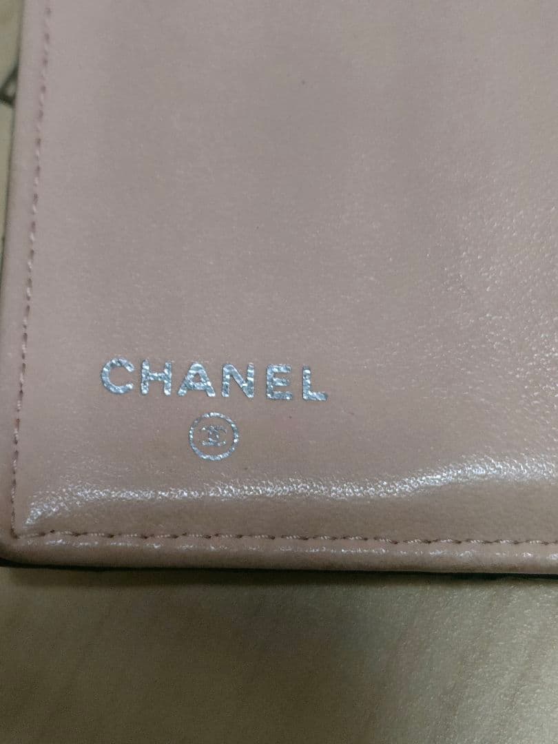 【ブランドMATU】CHANEL カメリア 三つ折財布