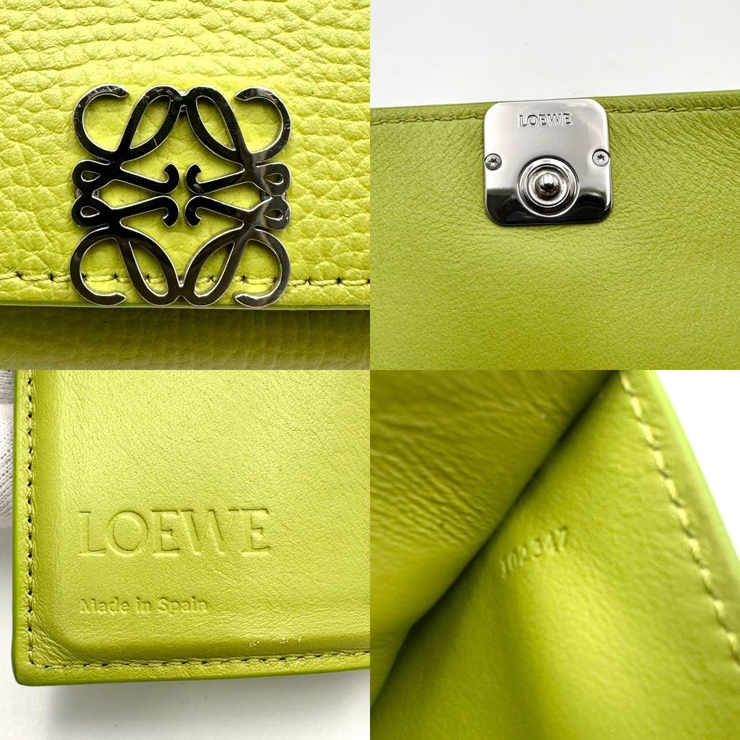 LOEWE アナグラム トライフォールド ウォレット三つ折り財布