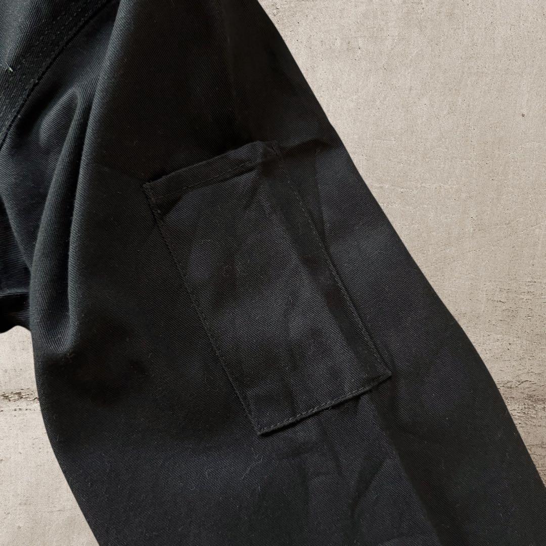 人気Dickiesディッキーズアイゼンハワージャケットワークジャケット短丈黒M