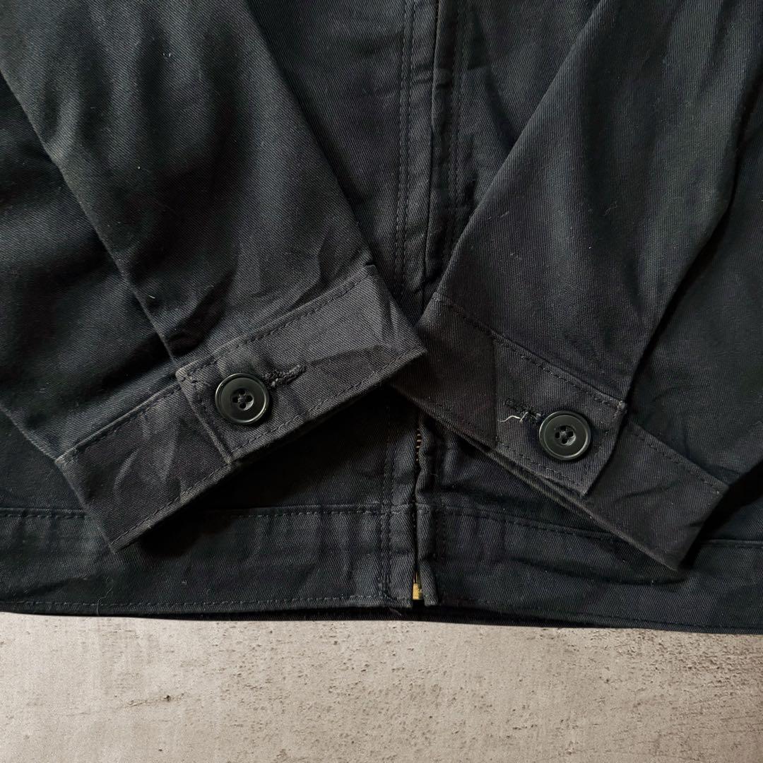 人気Dickiesディッキーズアイゼンハワージャケットワークジャケット短丈黒M