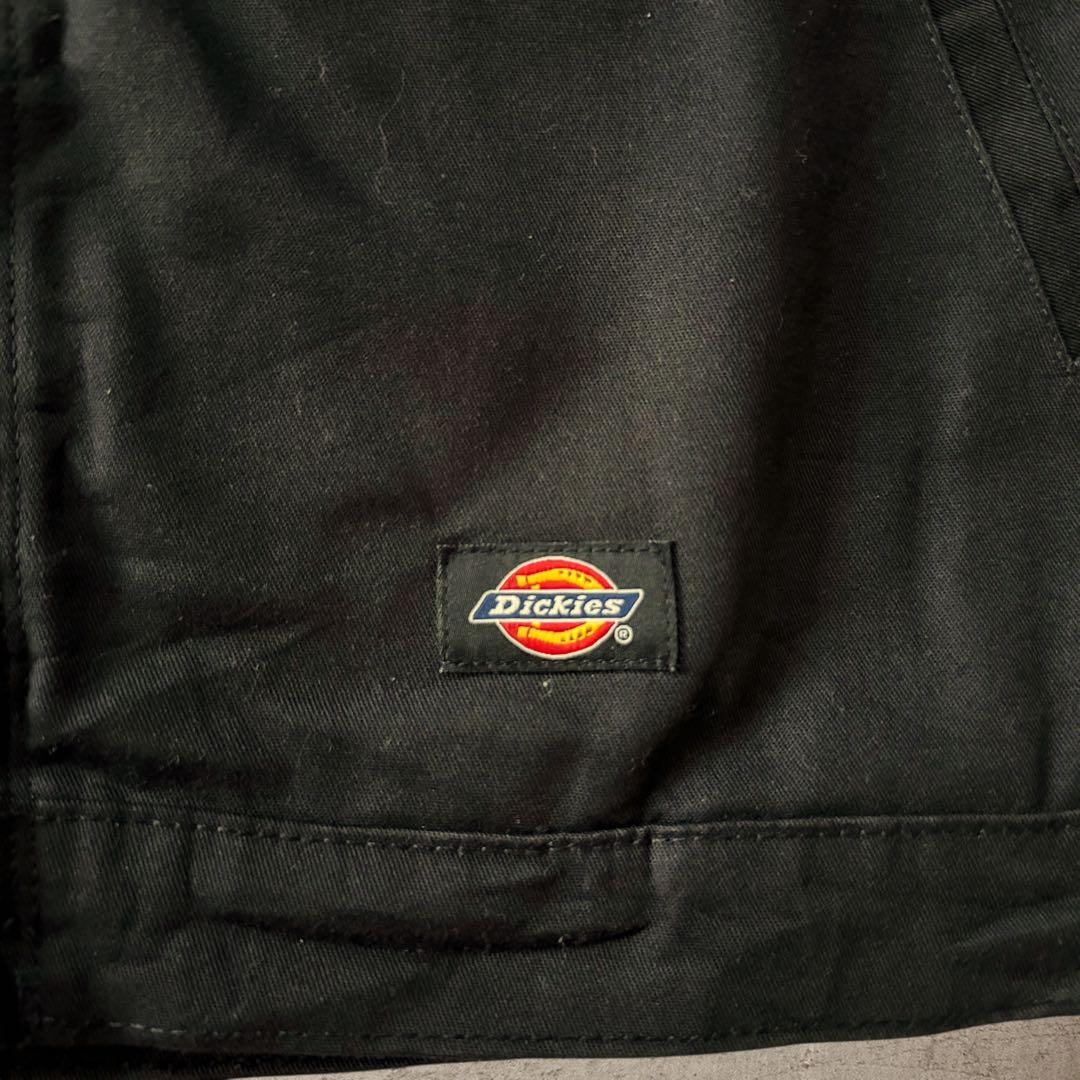 人気Dickiesディッキーズアイゼンハワージャケットワークジャケット短丈黒M
