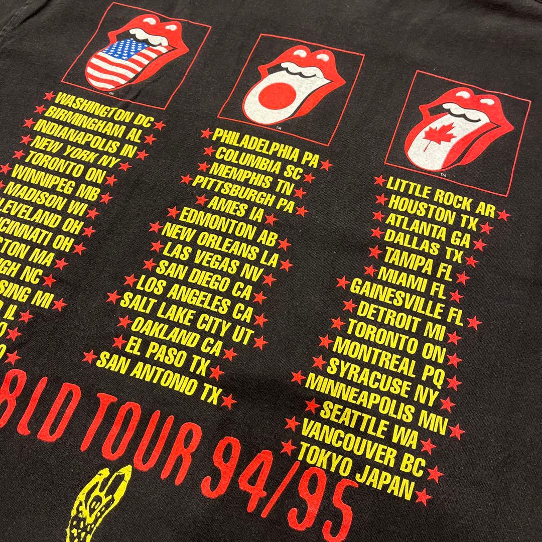 90s ローリングストーンズ VOODOO LOUNGE XL Tシャツ