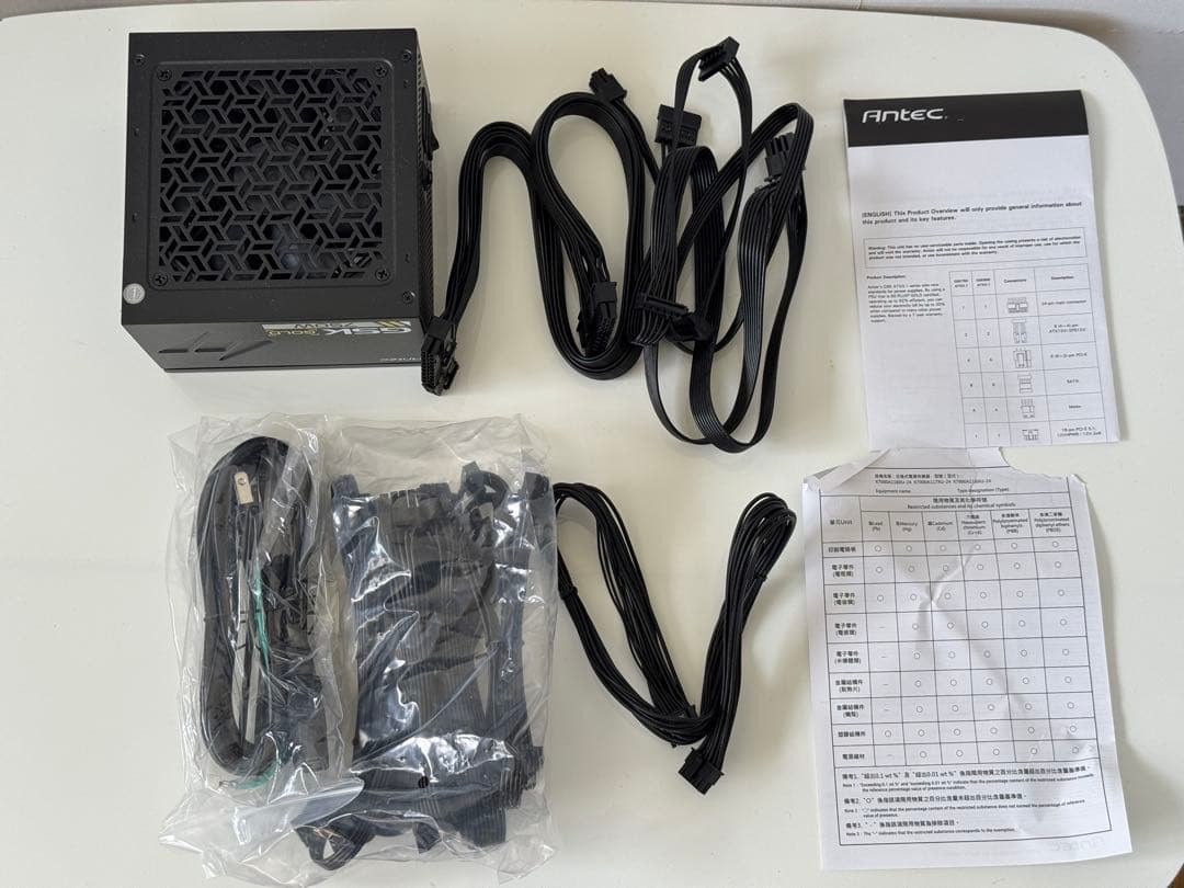 PC用電源ユニット Antec GSK 750W ゴールド 美品