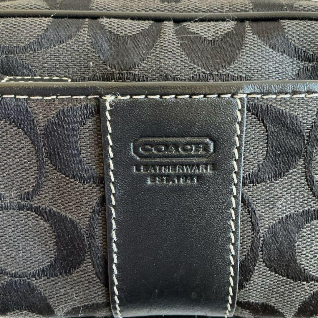 COACHコーチシグネチャー ウエストバッグ サコッシュ ボディバッグ 肩掛け