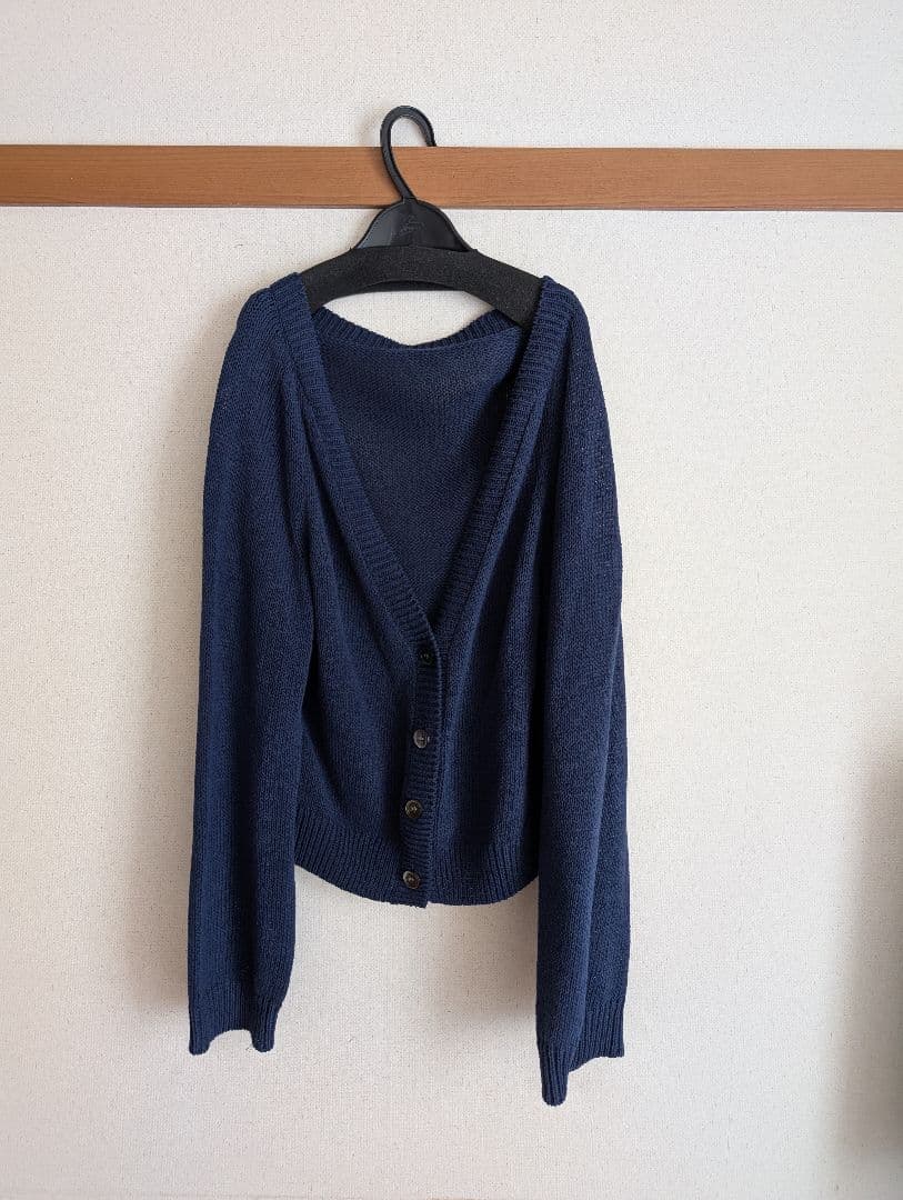 L'Appartement　2WAY KNIT CARDIGAN