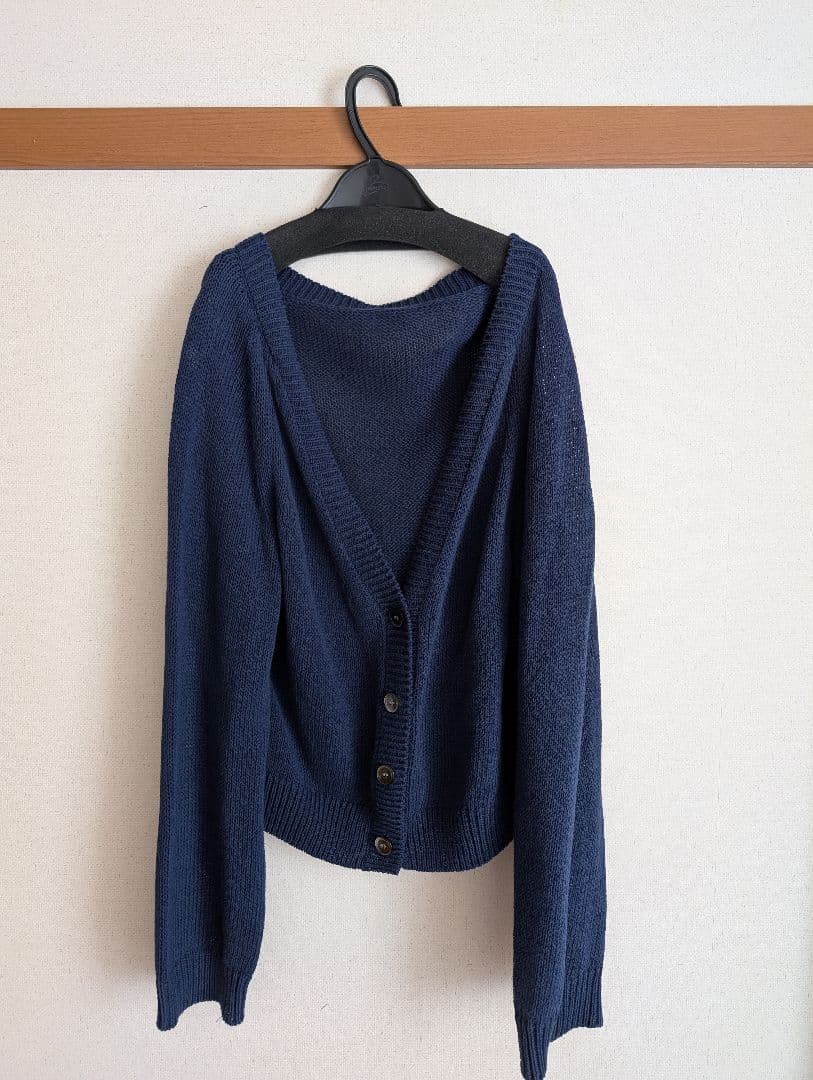 L'Appartement　2WAY KNIT CARDIGAN