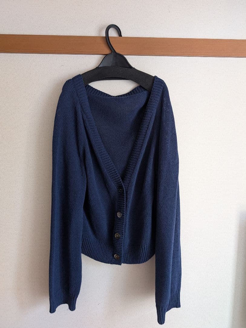 L'Appartement　2WAY KNIT CARDIGAN
