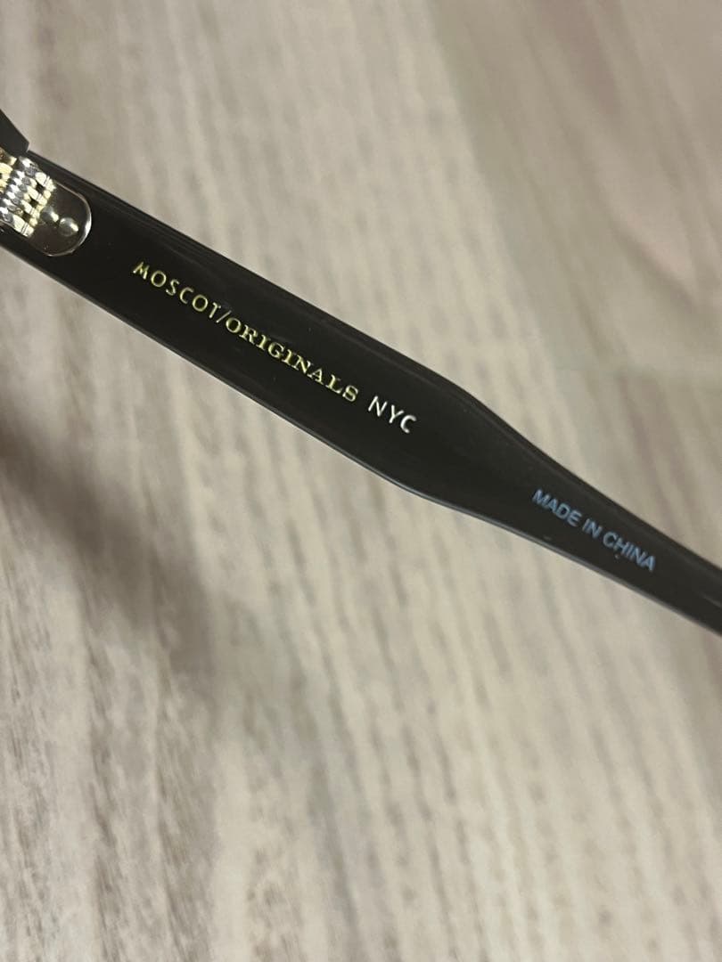 MOSCOT ブラックフレーム サングラスセット