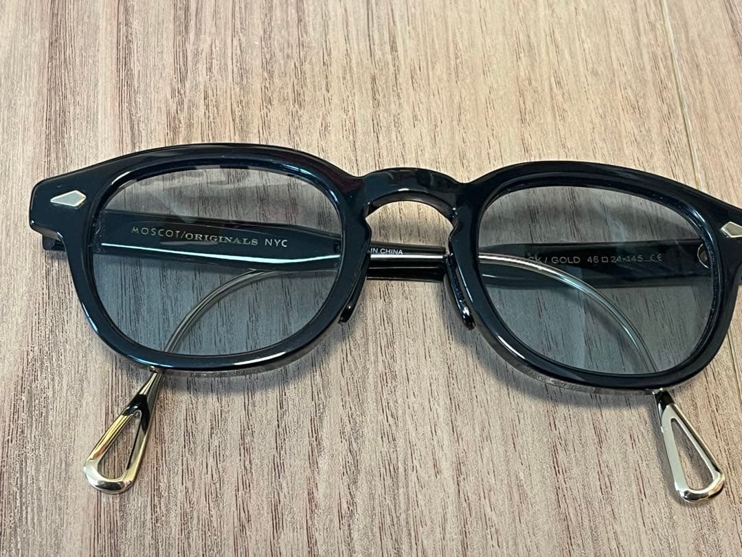 MOSCOT ブラックフレーム サングラスセット