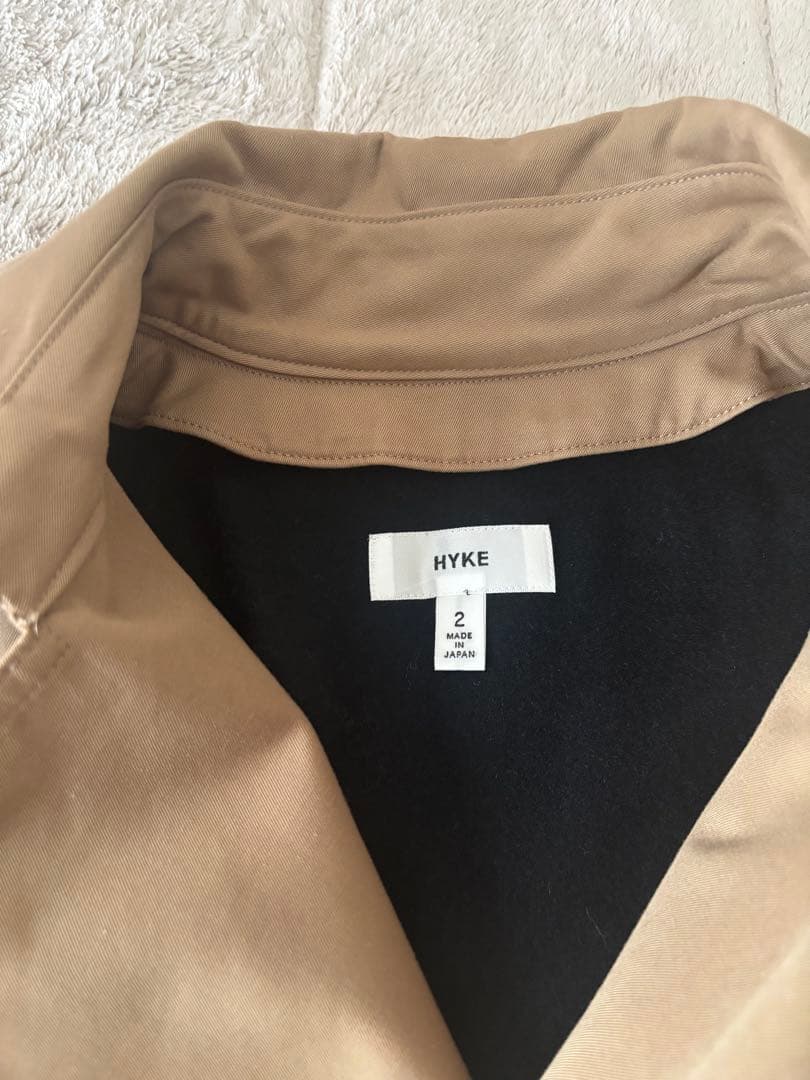 HYKE トレンチコート サイズ2 美品