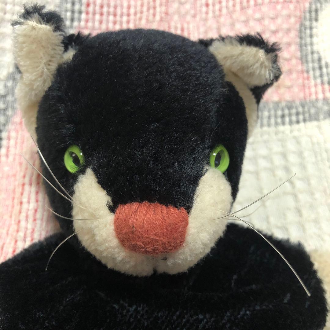 カリスト社　kallisto ネコ　ぬいぐるみパペット　中古品