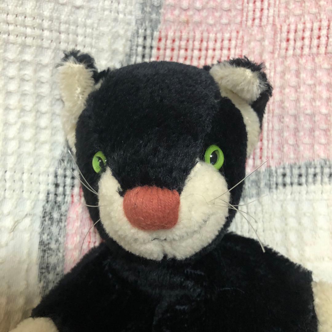 カリスト社　kallisto ネコ　ぬいぐるみパペット　中古品