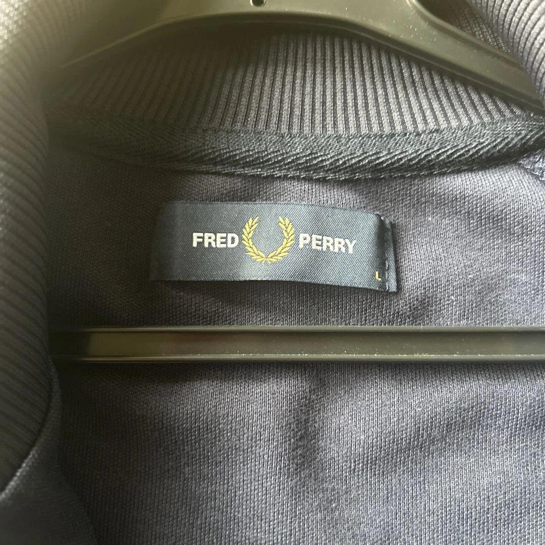 最終価格　FRED PERRY ジャージ上下セット L Mブルー