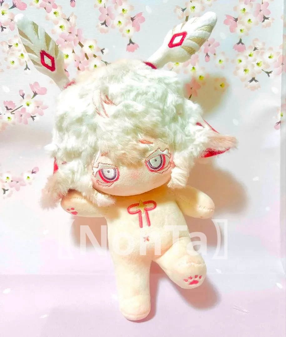 現品【20cm本体】ぬいぐるみ 無属性 蛾ちゃん フルメイク済