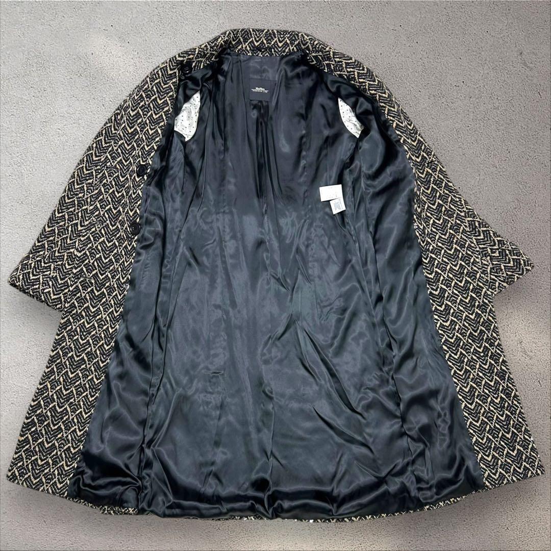 MaxMara WEEKEND ロングコート チェスターダブル　総柄 40
