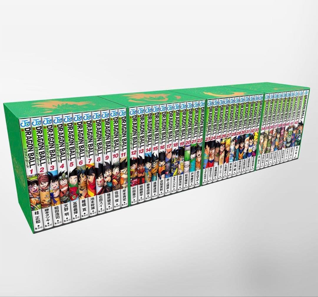 ドラゴンボール全42巻 Double Cover Box 早期特典　透明カバー付