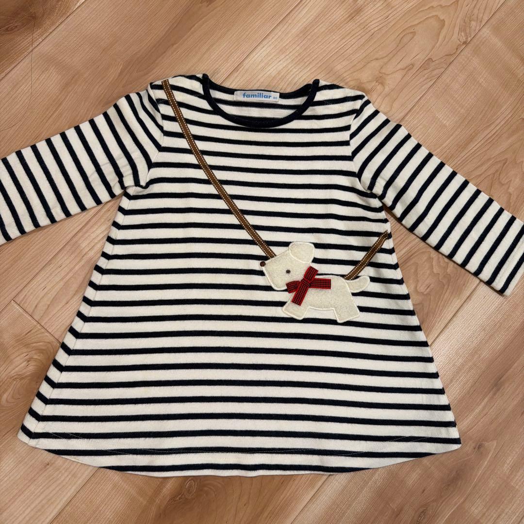 familiar 80cm 春夏ワンピースセット