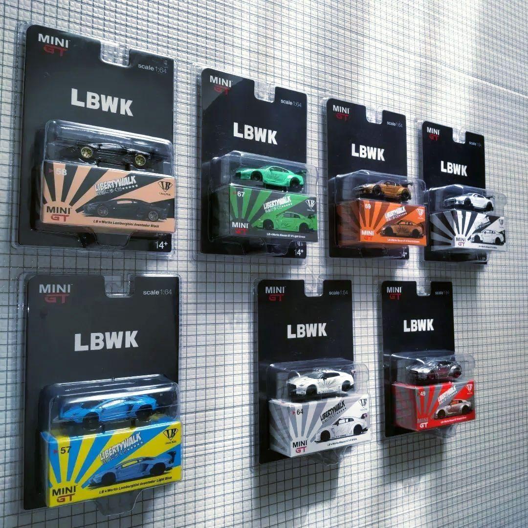LibertyWalk リバティーウォーク LBWK MINIGT 7台セット品