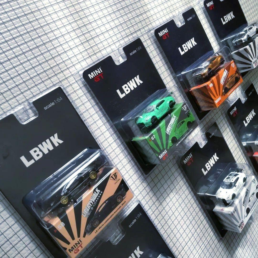 LibertyWalk リバティーウォーク LBWK MINIGT 7台セット品