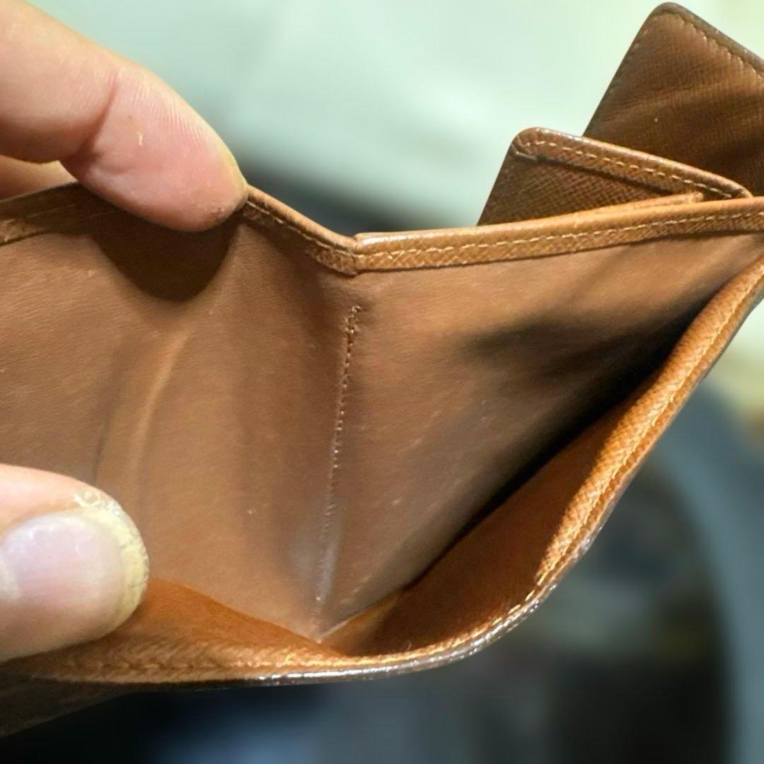 ⑥☆良品/Ⓜ️サイズ♪ポルトトレゾールエテュイパピエ ☆三つ折り財布
