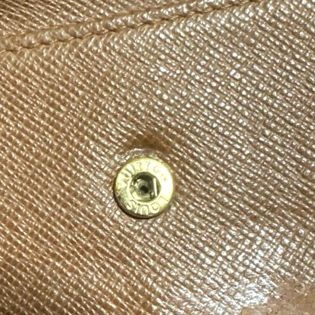 ⑥☆良品/Ⓜ️サイズ♪ポルトトレゾールエテュイパピエ ☆三つ折り財布