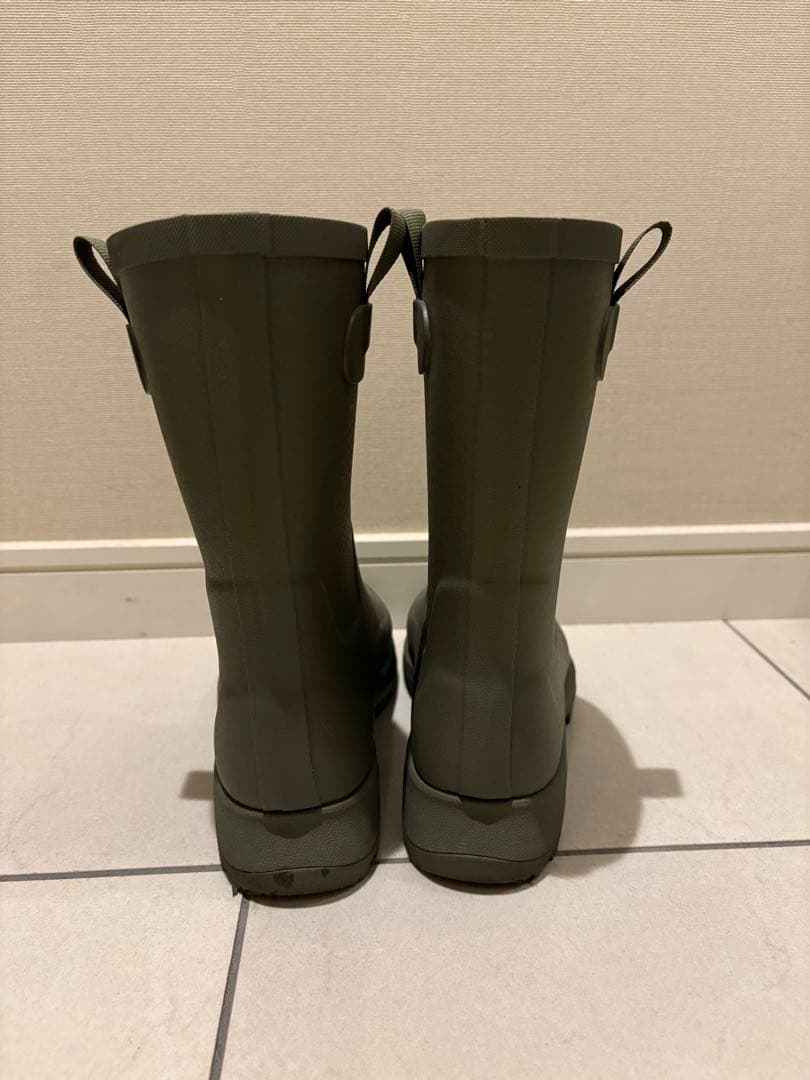 AIGLE オリーブグリーン ロングブーツアリアラバーブーツ 23.5